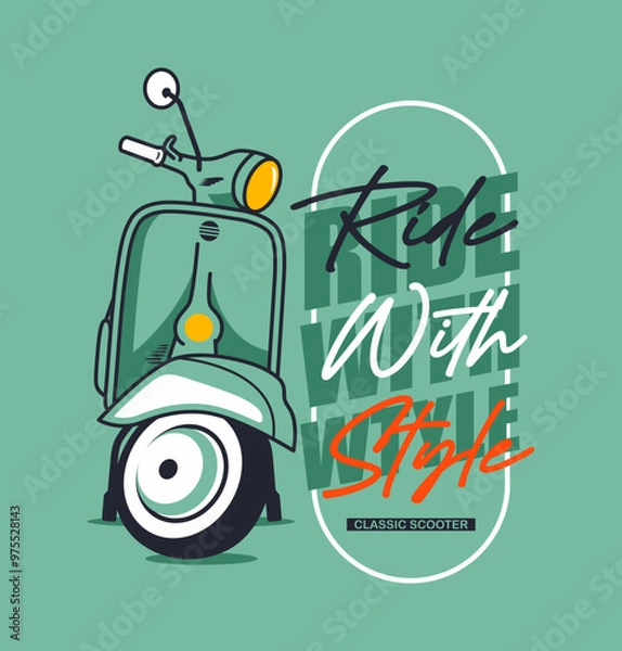 Fototapeta Ride With Style