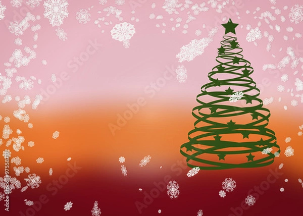 Fototapeta Christmas Background
