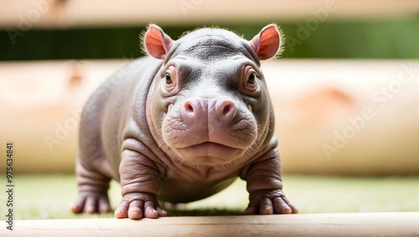 Obraz Baby Hippo