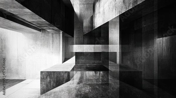 Obraz Abstract Concrete Architecture