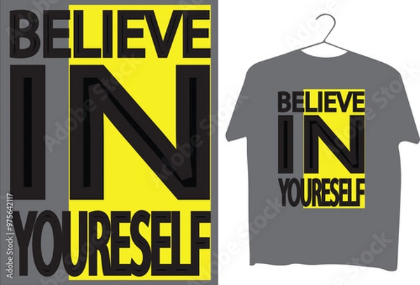 Fototapeta classic t-shart design vector and illustrator 