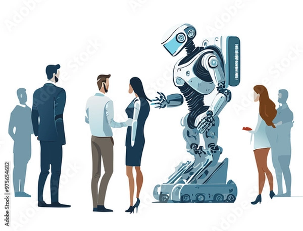 Fototapeta Futuristic objects