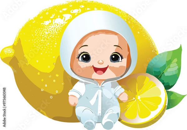 Fototapeta Baby Lemon