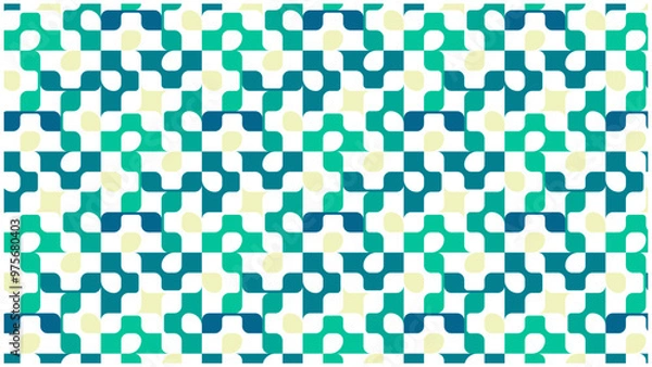 Fototapeta seamless pattern with squares