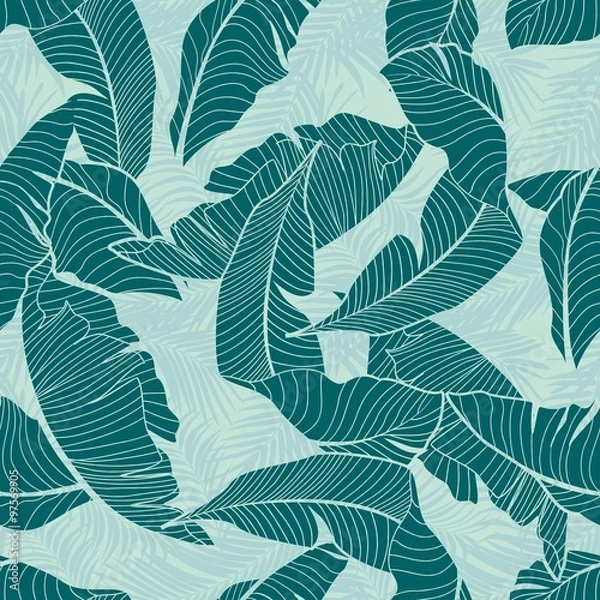 Obraz palm pattern
