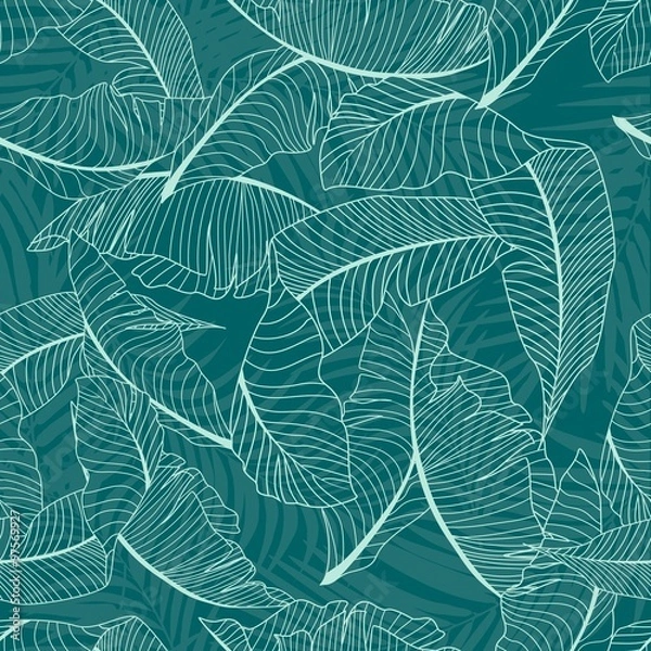 Obraz palm pattern