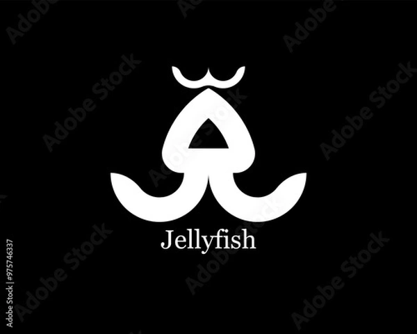 Obraz jellyfish logo
