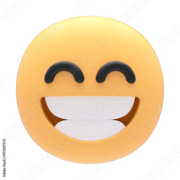 Obraz 3D Emojis Illustration Icon Pack 