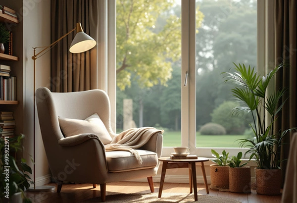 Obraz living room interior