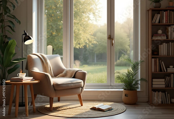 Obraz living room interior