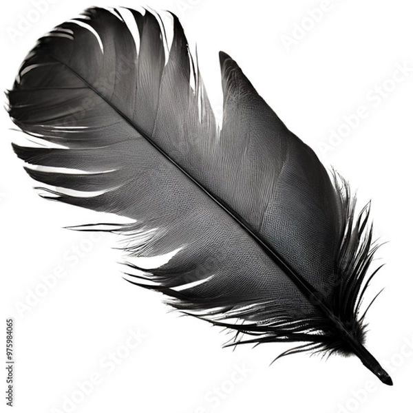 Fototapeta  Black Feather