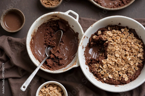 Fototapeta Chocolate crumble