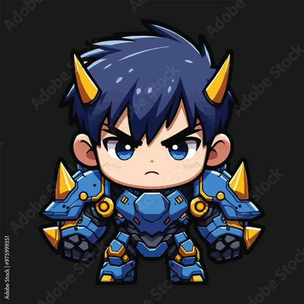 Obraz  Azure Avenger