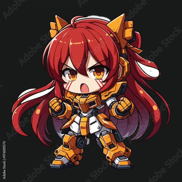 Obraz Sky-blue Shieldbearer