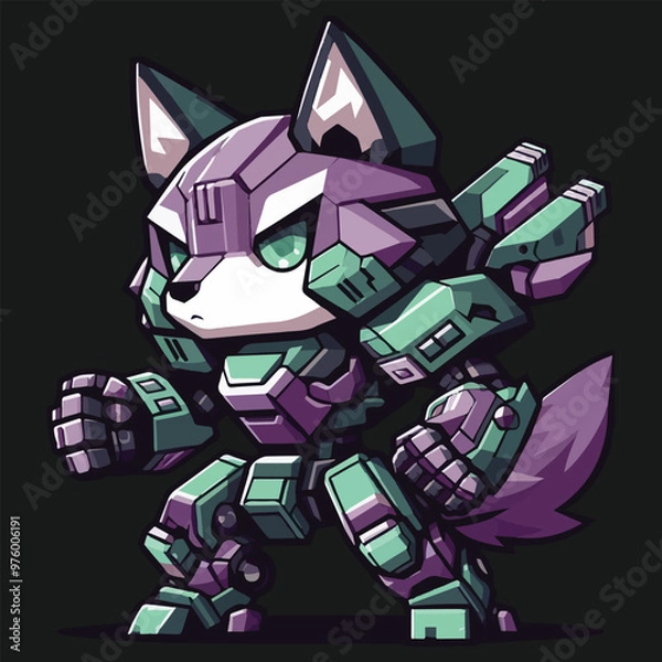 Obraz Midnight Blue Marauder