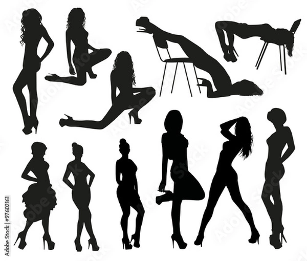 Obraz Sexy silhouettes