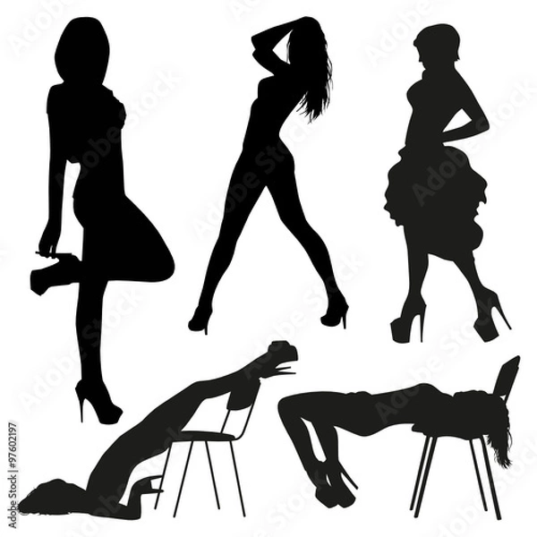 Obraz Seksowne sylwetki