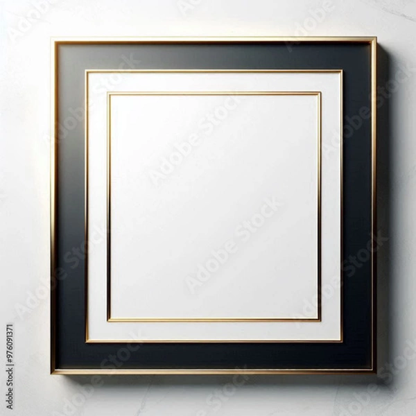 Obraz Frame Set Vintage Frame Set photo frames vector illustration
