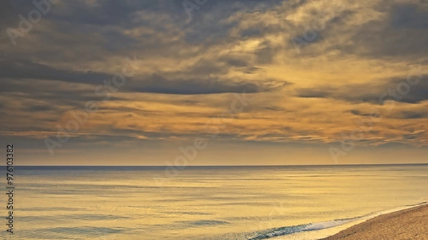 Obraz sunset over the sea