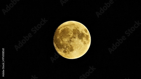 Obraz full moon in the night