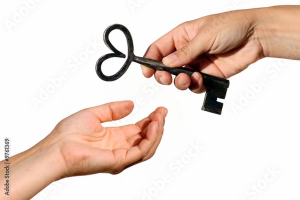 Obraz Schlüsselübergabe