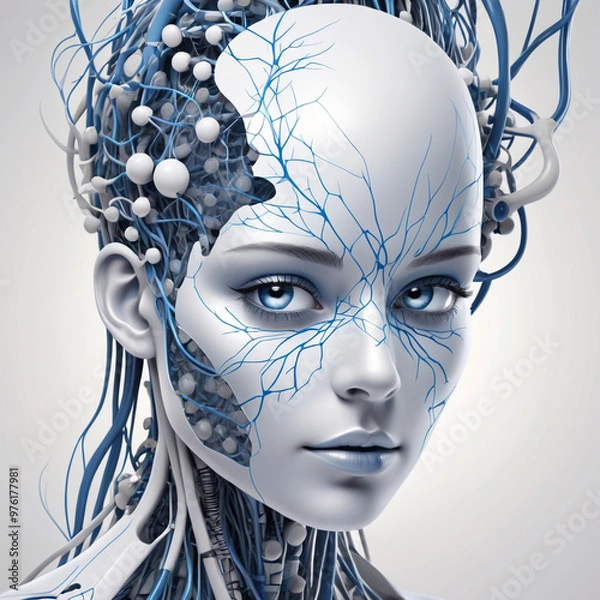 Fototapeta Artificial Intelligence Concept