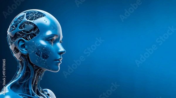 Fototapeta Artificial Intelligence Concept