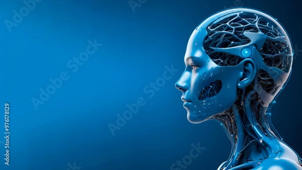 Fototapeta Artificial Intelligence Concept