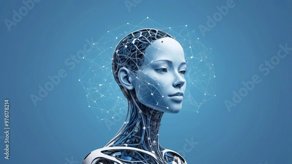 Fototapeta Artificial Intelligence Concept