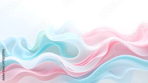 Obraz abstract background with waves