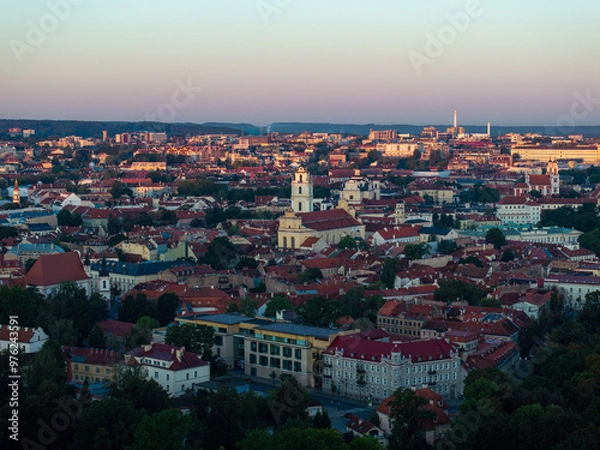 Fototapeta Early morning in Vilnius #2