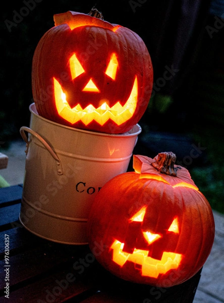 Obraz lanterne d'halloween