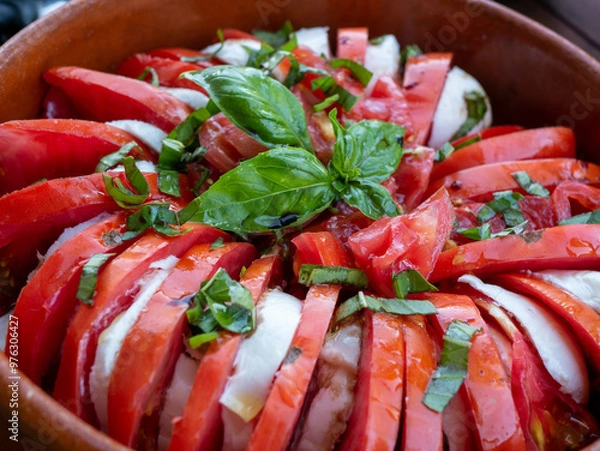 Obraz salade tomate mozzarella