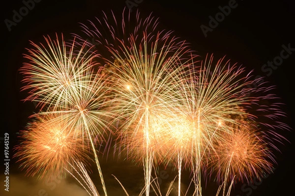 Fototapeta firework display