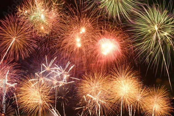 Fototapeta Fireworks