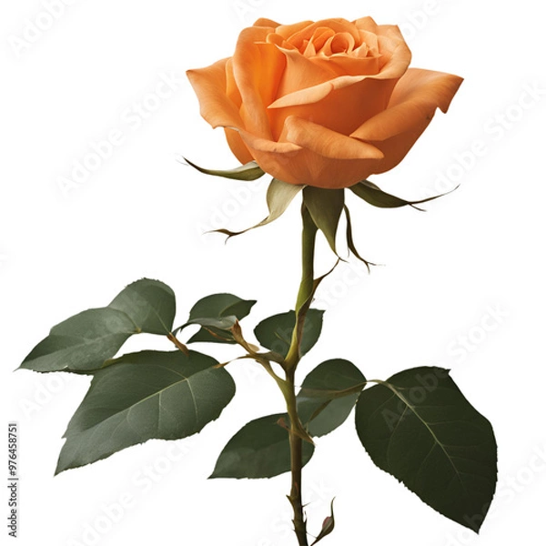 Fototapeta orange rose