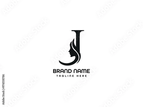 Fototapeta logo design letter logo