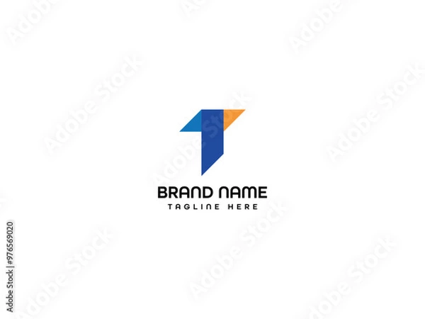 Obraz logo design letter logo