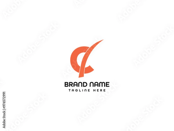 Obraz logo design letter logo