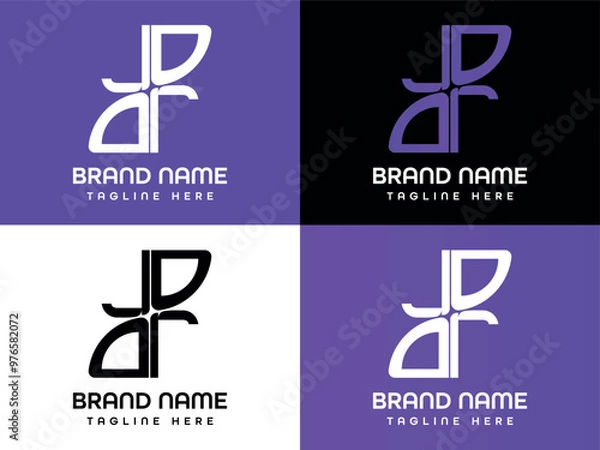 Obraz logo design letter logo