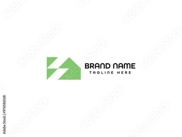 Obraz logo design letter logo