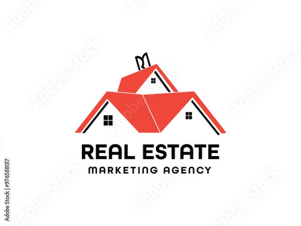 Obraz logo design letter logo