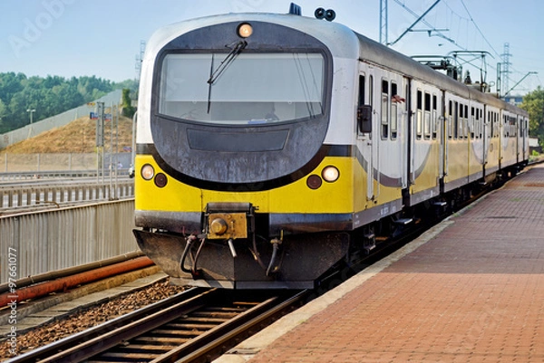 Obraz Train on the platform