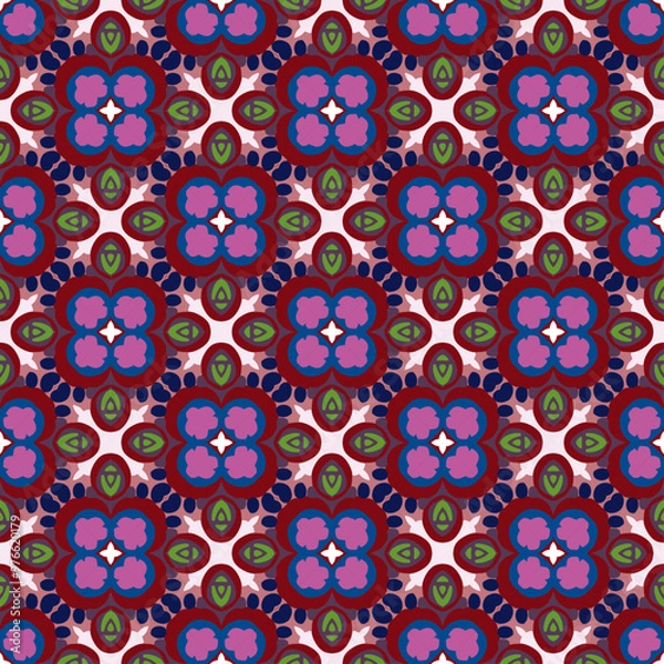 Obraz pattern geometric batik abstract