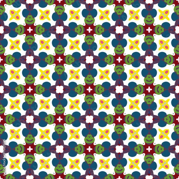 Obraz pattern geometric batik abstract