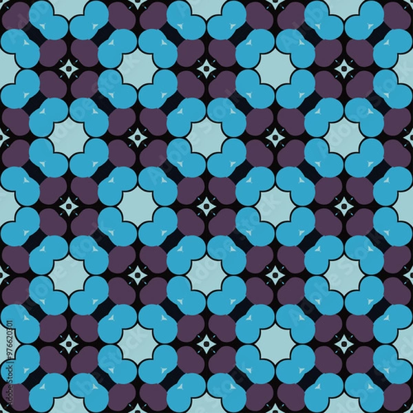 Obraz pattern geometric batik abstract