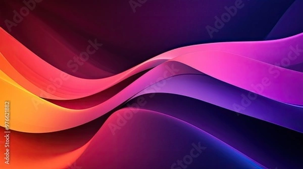 Fototapeta Gradient background with smooth color transitions.