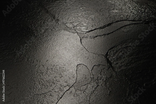 Obraz Black stone texture background.