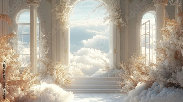 Obraz Cloud Heaven Door.
