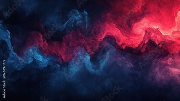 Fototapeta A stunning abstract background showcasing vibrant colors blending in swirls, perfect for creative projects.